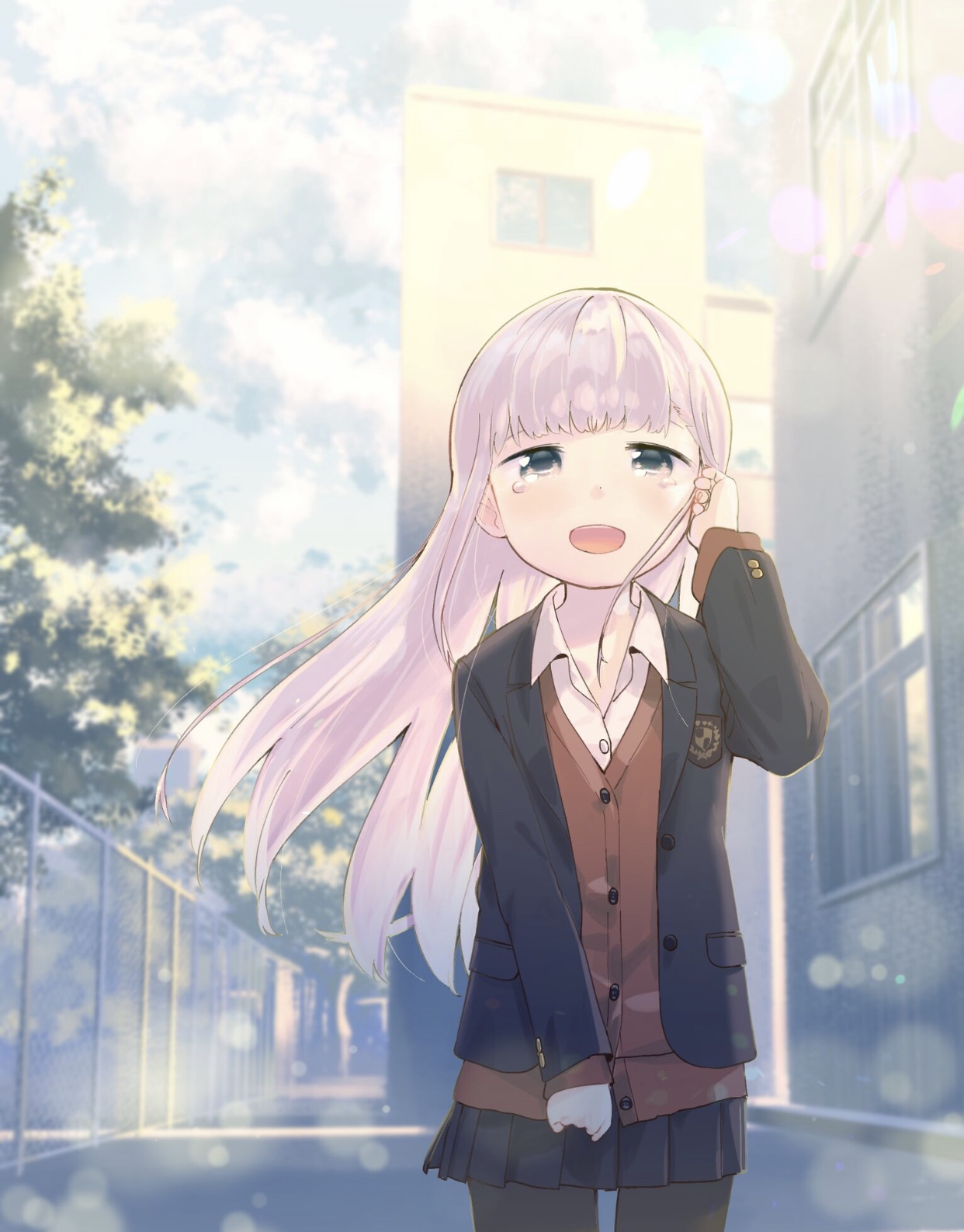 Official Art - Aharen-san wa Hakarenai page 8 full
