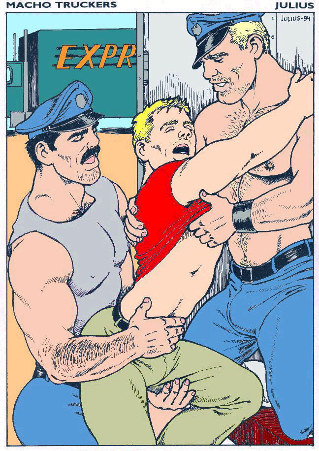 Macho Truckers page 1 full
