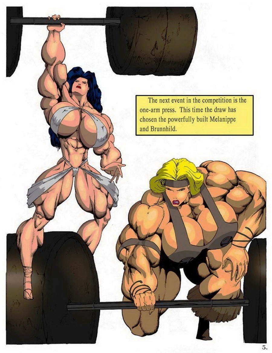 Wreckshop – Valkyries vs Amazons color page 6 full