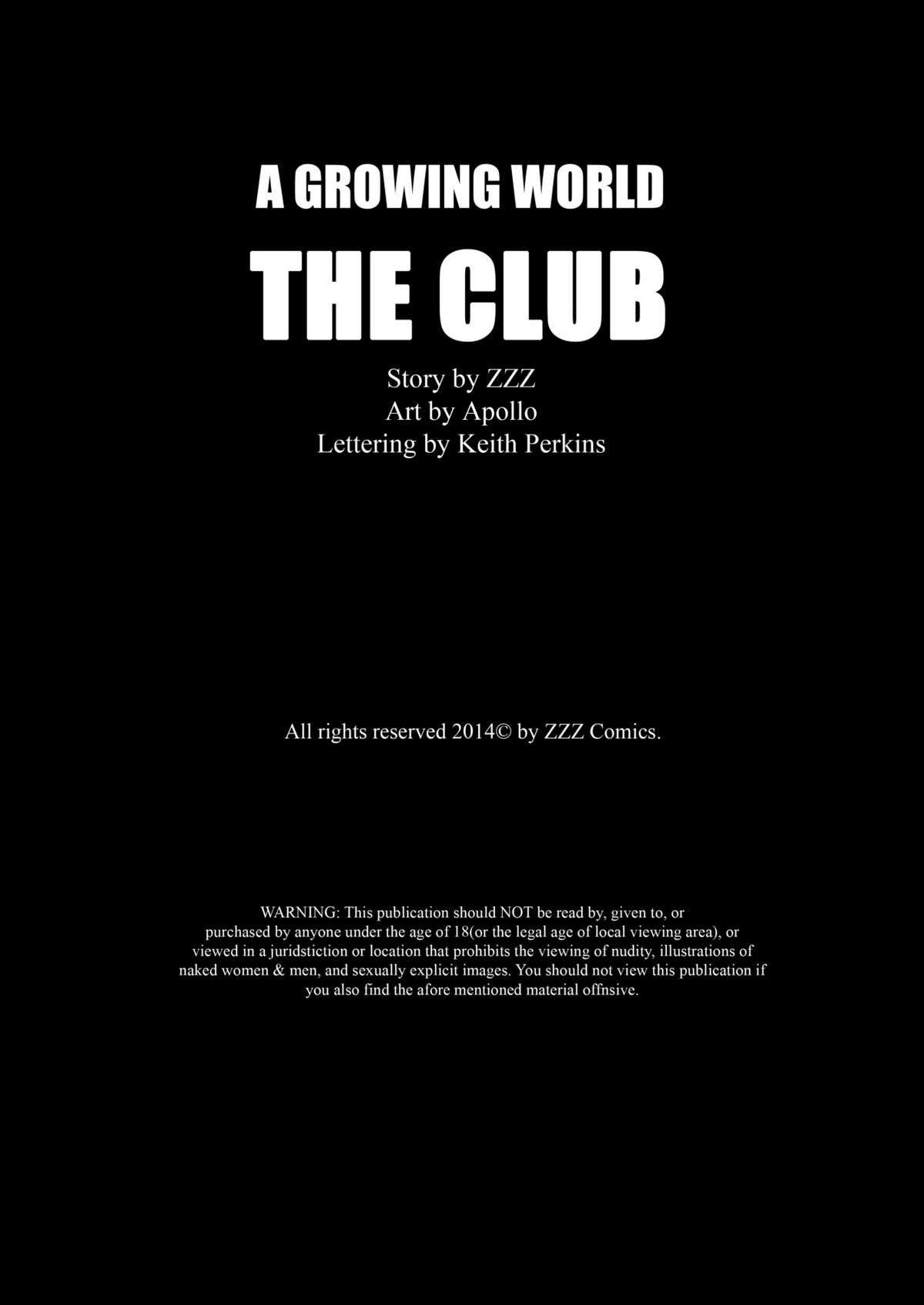 ZZZ Comics - AGW The Club page 2 full