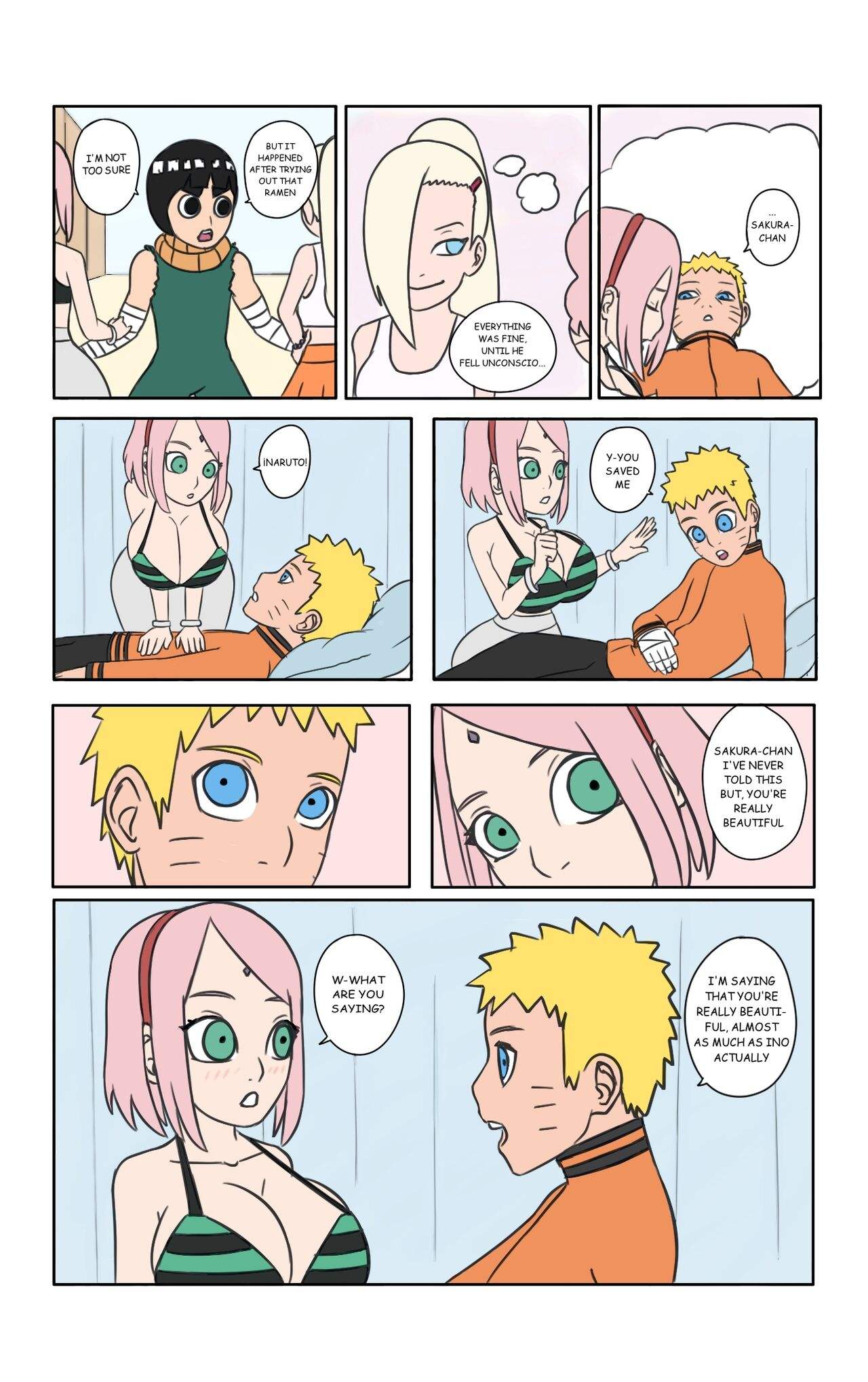 Hot days in Konoha  - English page 5 full