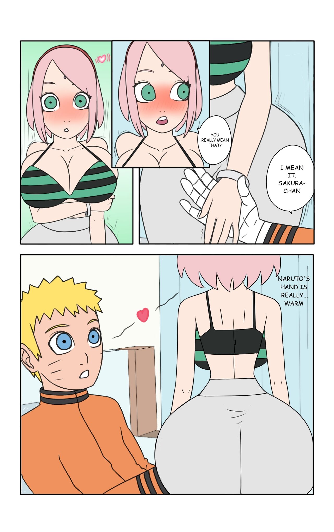 Hot days in Konoha  - English page 6 full