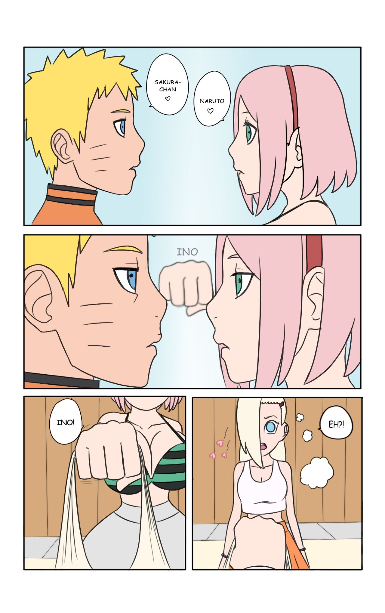 Hot days in Konoha  - English page 7 full
