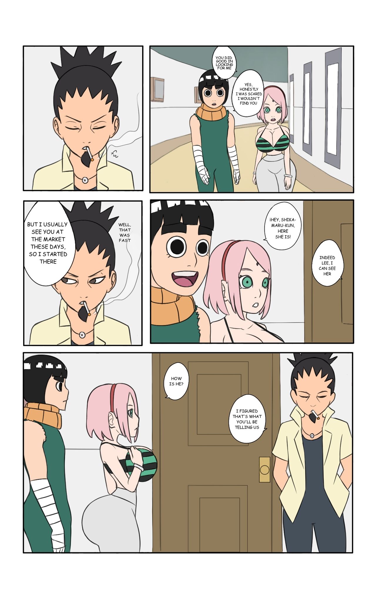 Hot days in Konoha  - English page 9 full