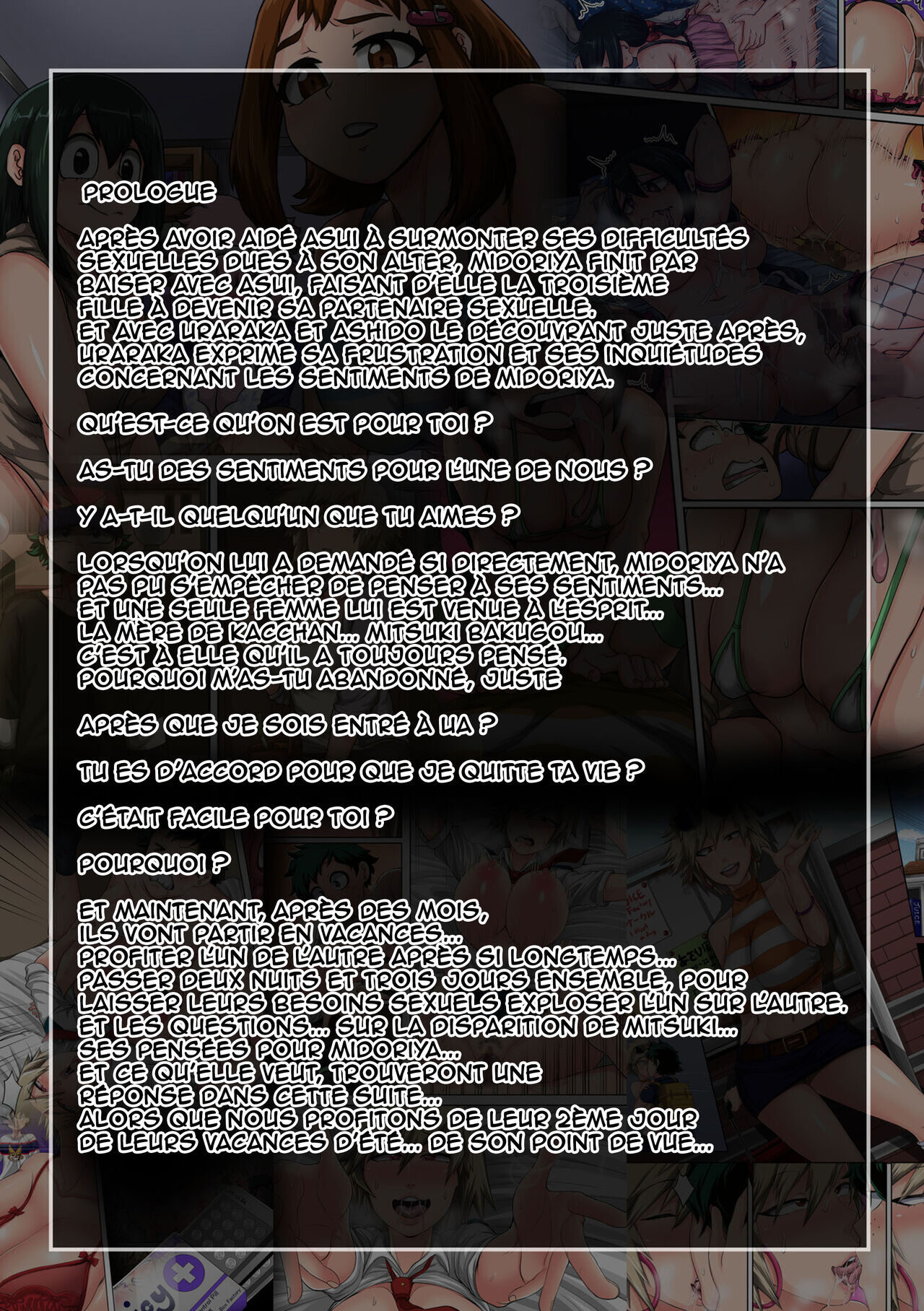 Boku no Harem Academia Bakugou Mama to no Natsuyasumi "Chuunen" page 2 full