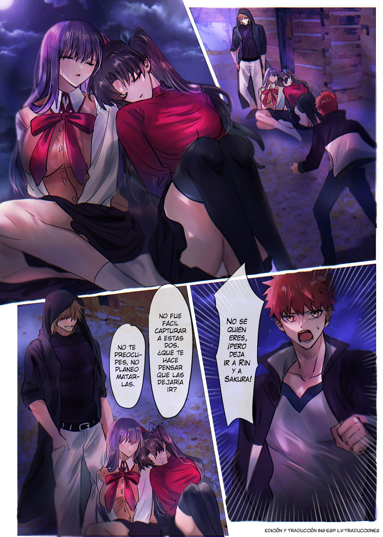 Fate/rewrite ~Rin to Sakura ga Servant-ka Sennou Sareru Hon~ | ~Rin and Sakura Brainwashing Book~ page 2 full