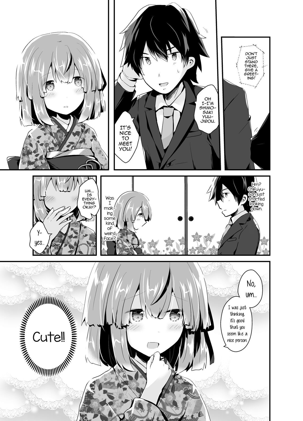 Otokonoko Iinazuke to Icha Love Dousei Seikatsu ~Hajimete Hen~ page 8 full