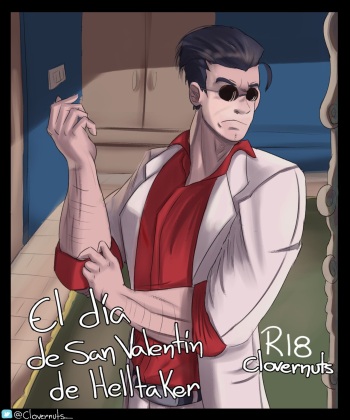 El dia de San Valentin de Helltaker cover