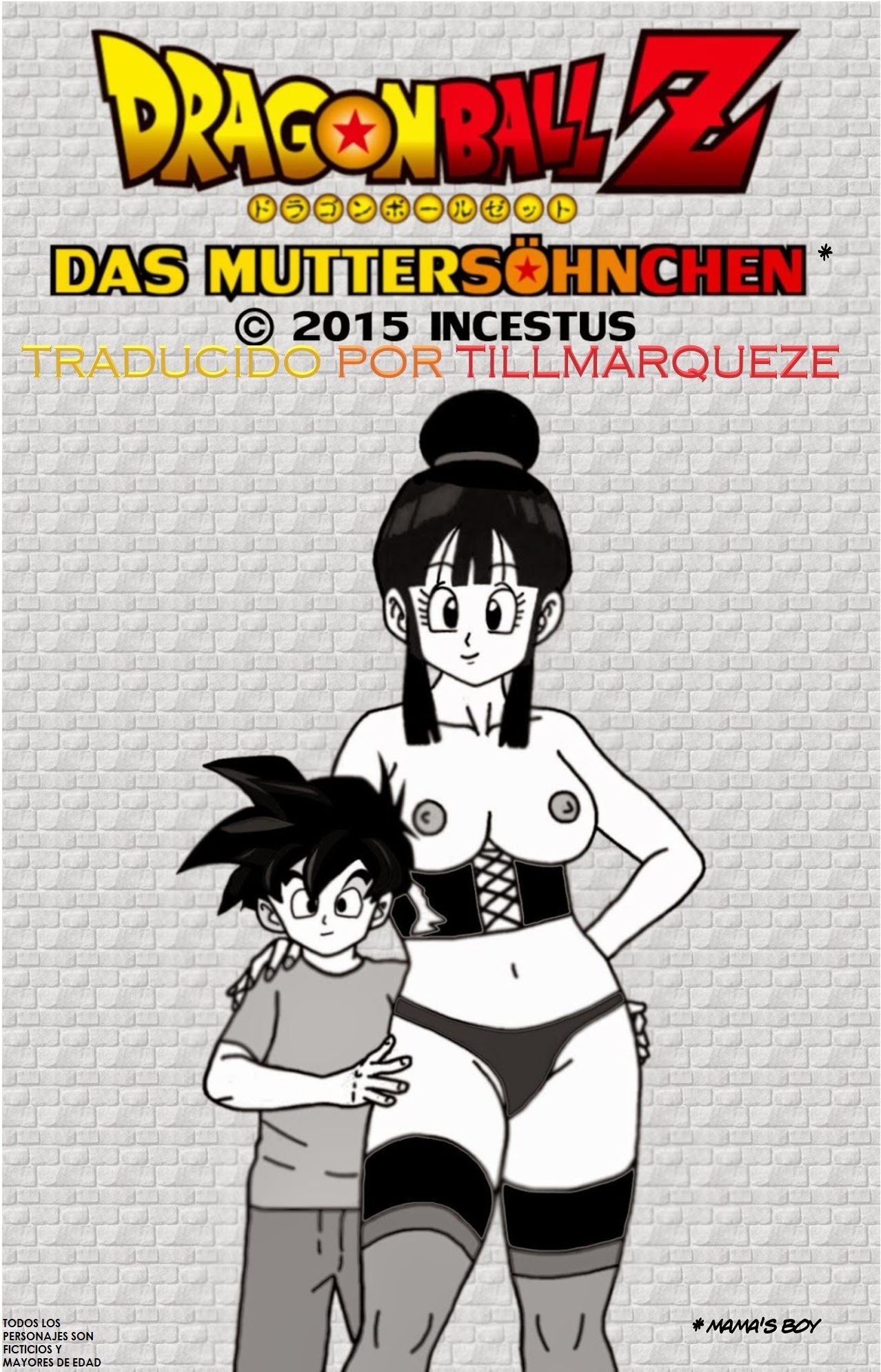 Dragon Ball Z - Mama' Boy page 1 full