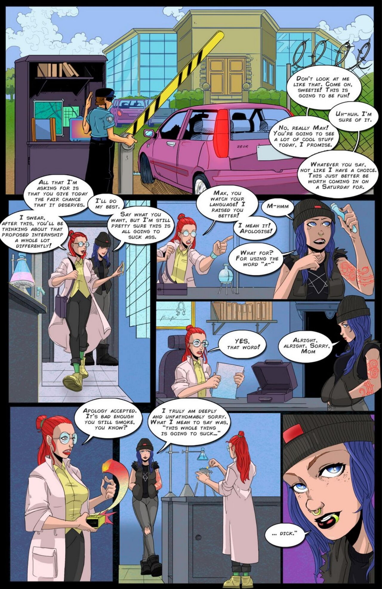 BotComics - Life mutated page 3 full