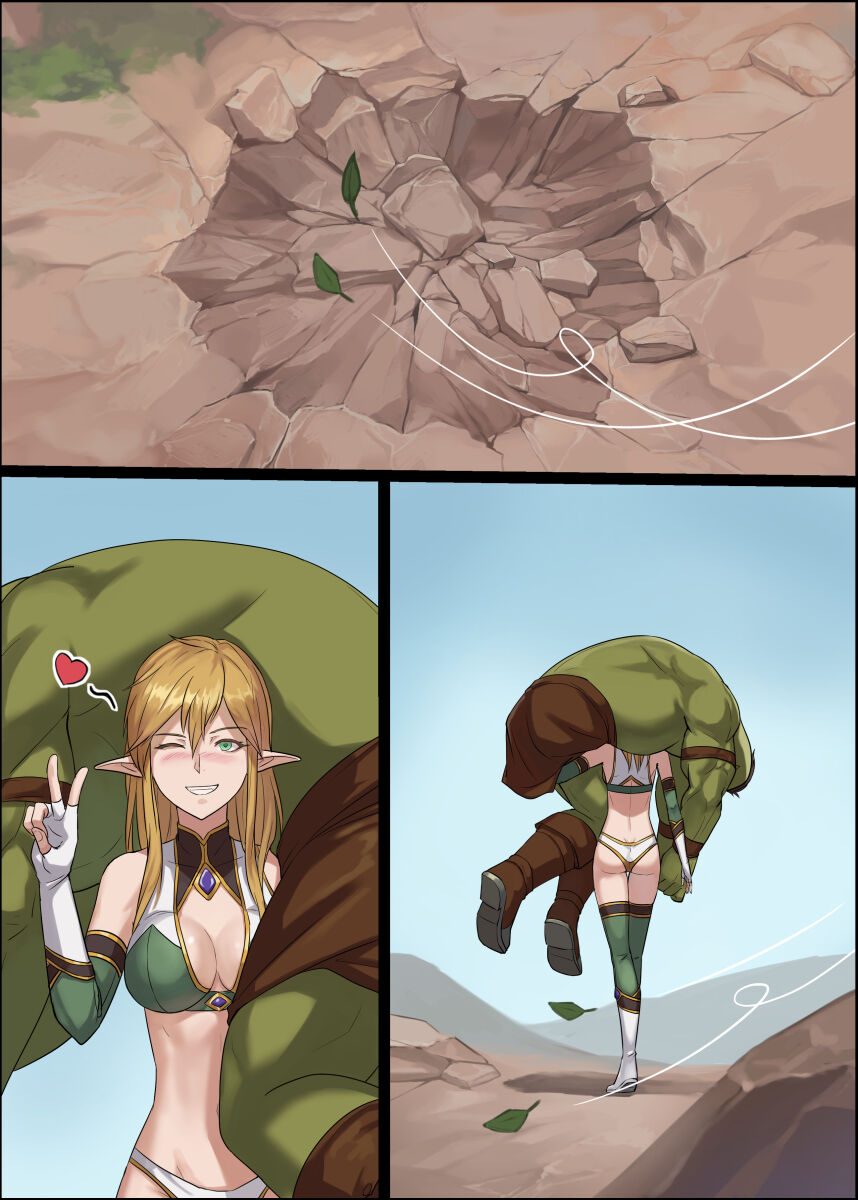 彦@腹パンチ Pixiv Elf &amp; Orc page 6 full