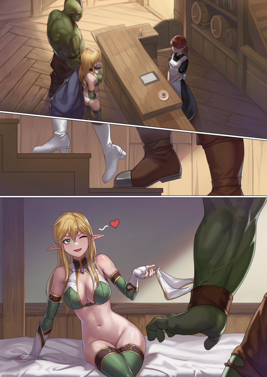 彦@腹パンチ Pixiv Elf &amp; Orc page 7 full