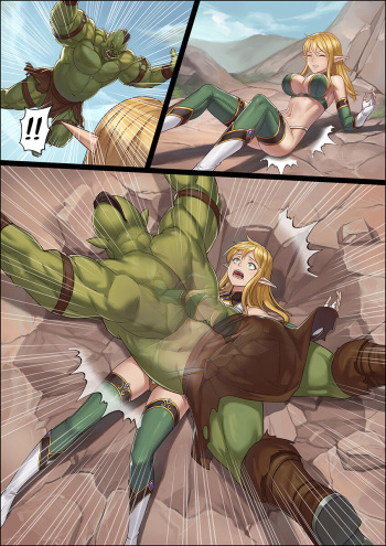 彦@腹パンチ Pixiv Elf &amp; Orc cover