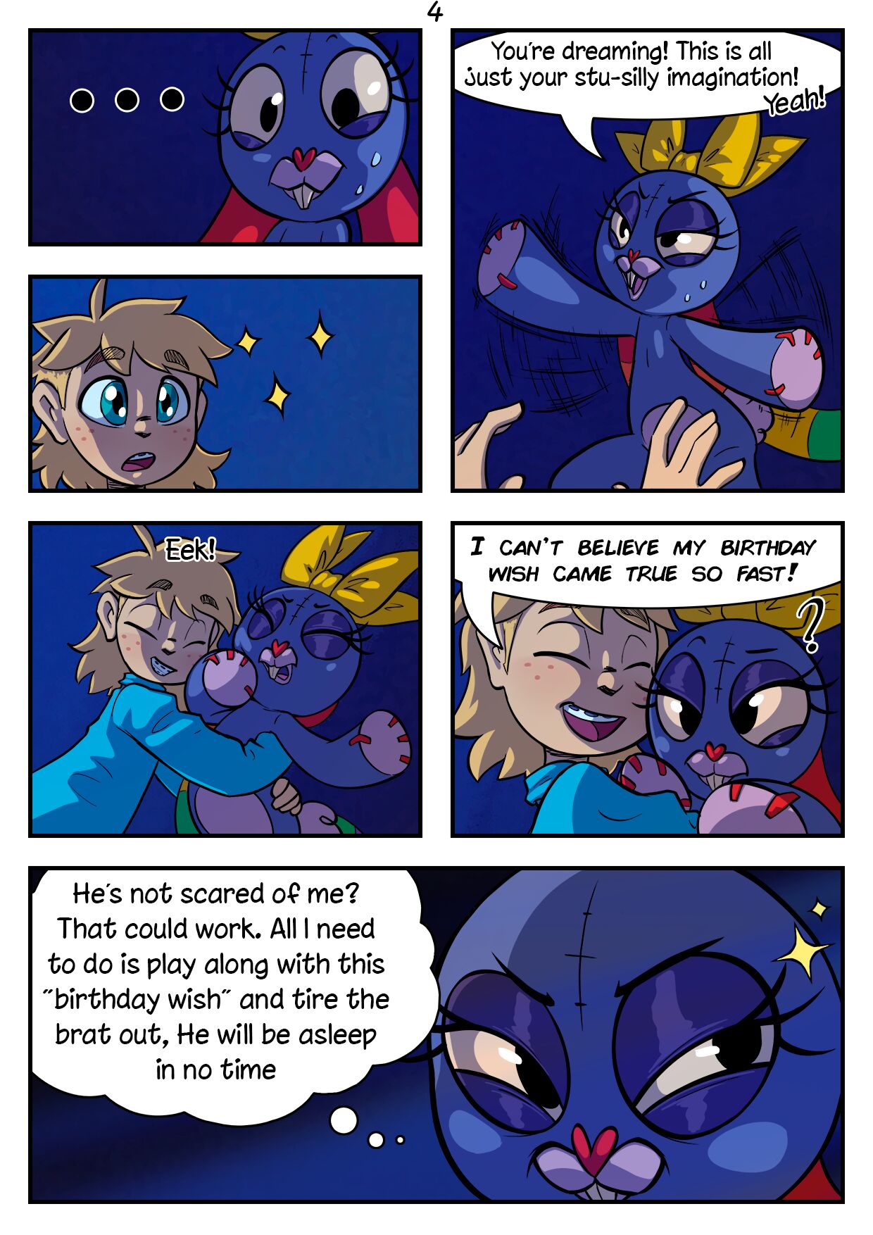 My New Friend Mrs Cuddles page 6 full