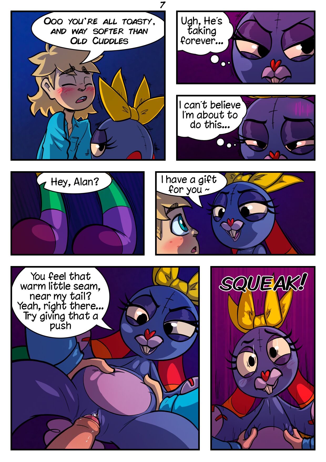 My New Friend Mrs Cuddles page 9 full