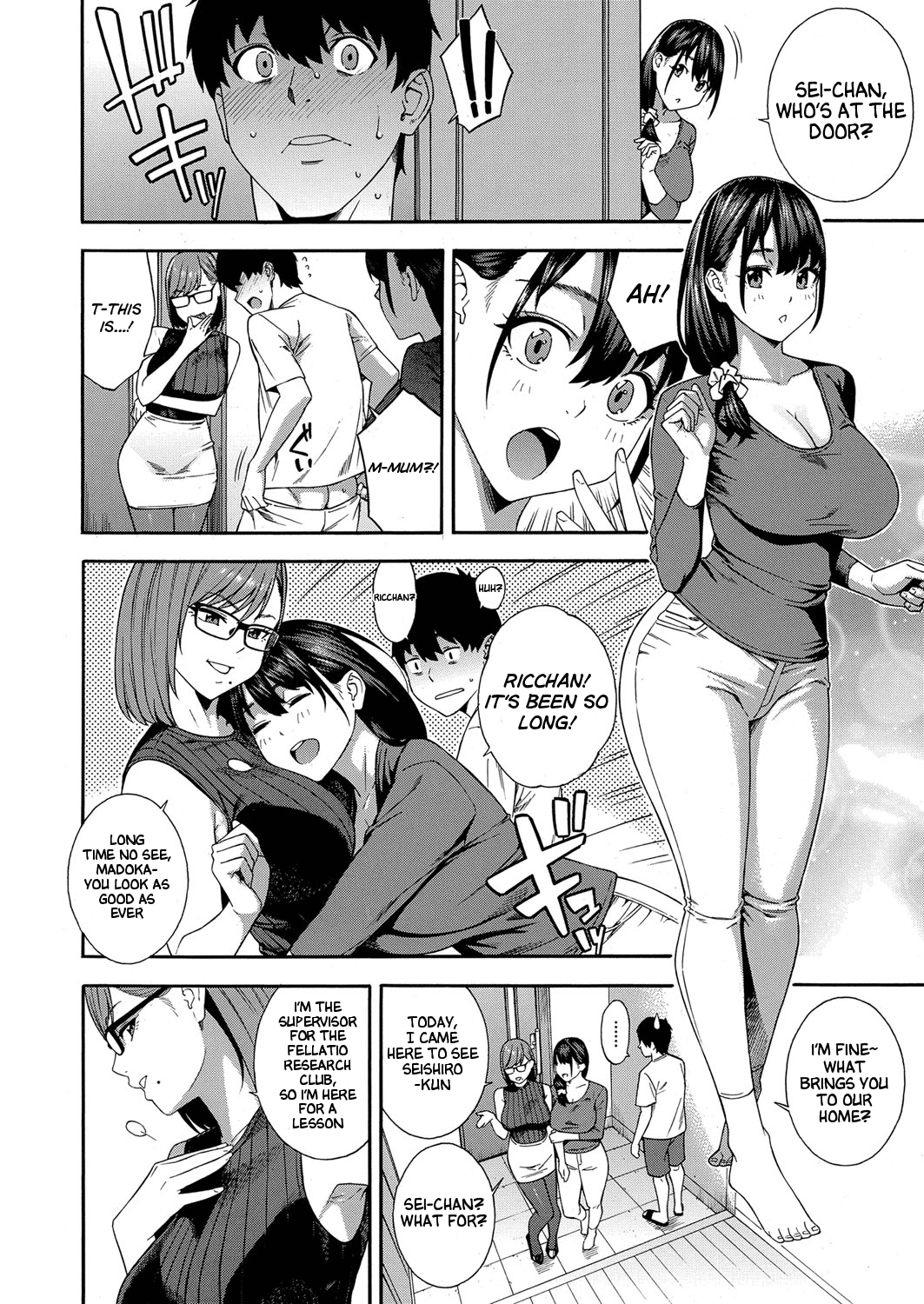 Fellatio Kenkyuubu Ch. 4 page 10 full