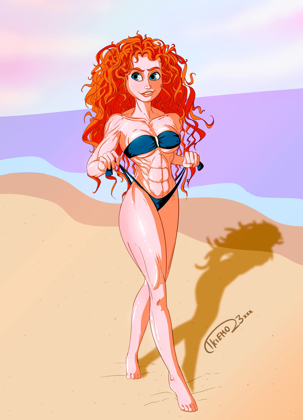 Disney muscle girls page 6 full