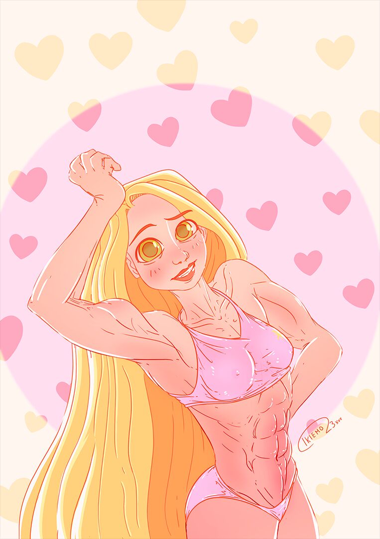 Disney muscle girls page 7 full