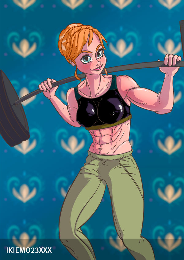 Disney muscle girls page 8 full