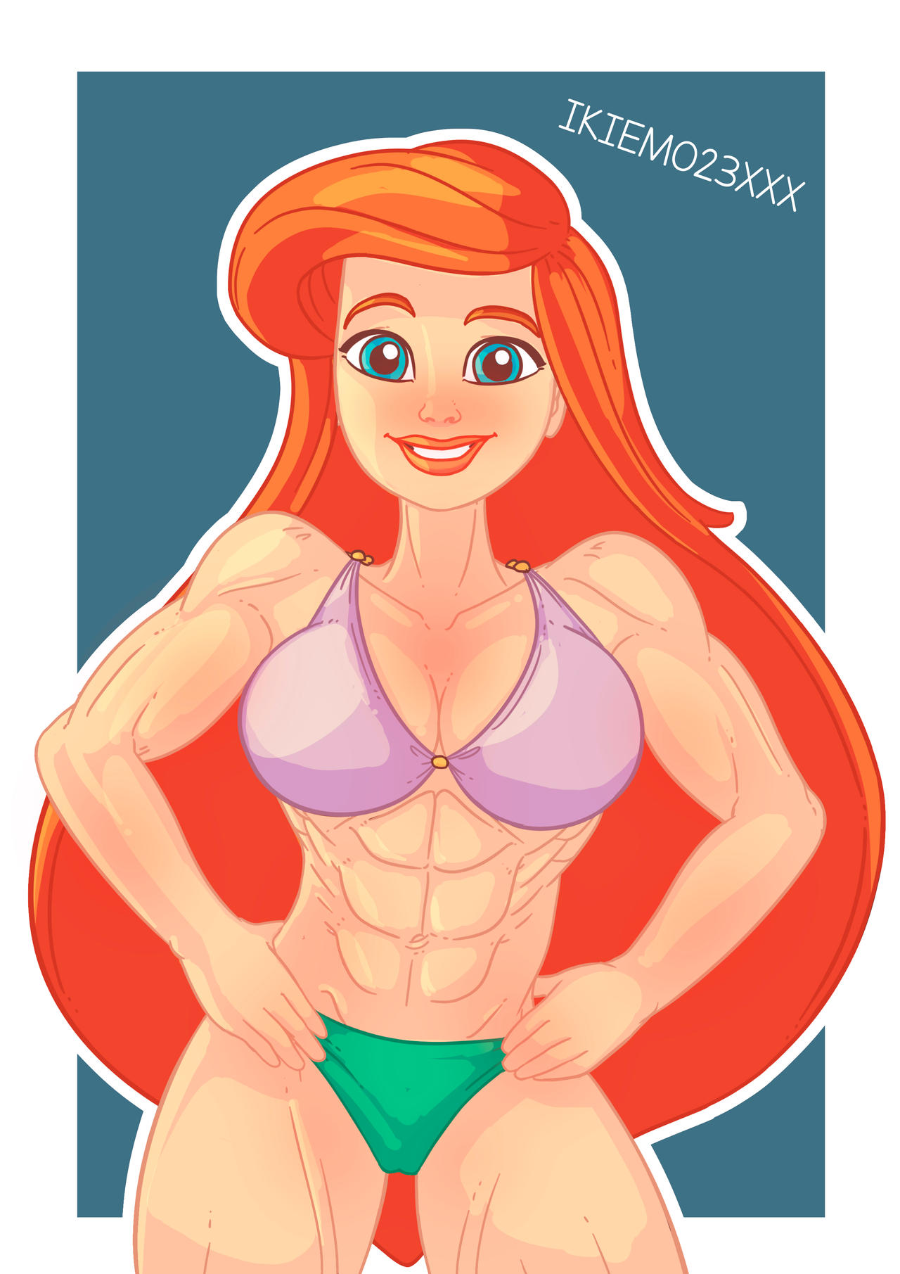 Disney muscle girls page 9 full