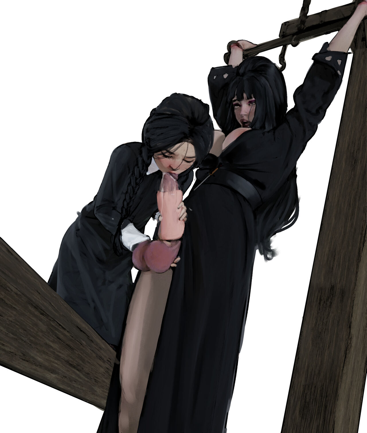 Wednesday x Elvira Halloween special page 9 full