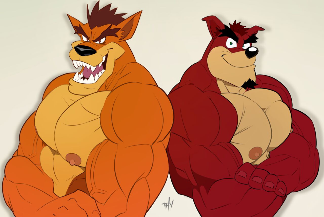 Tiny Tiger x Crunch Bandicoot Pack page 1 full