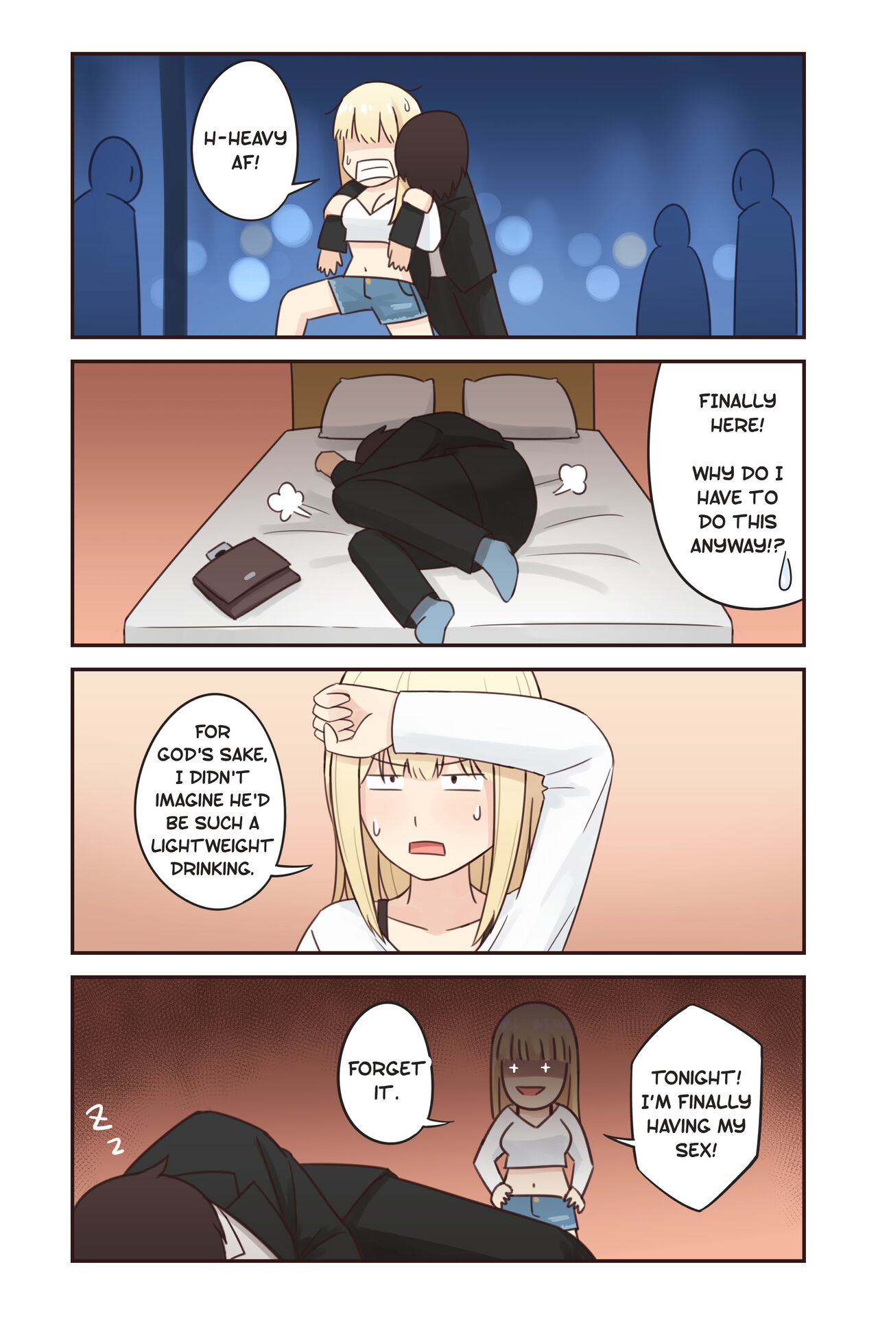 I turned into a girl but NO ONE fucks me #3 page 4 full