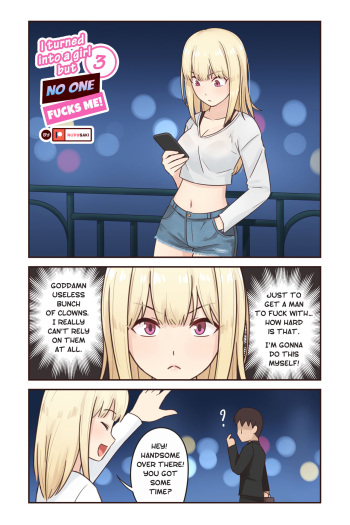 I turned into a girl but NO ONE fucks me #3 cover