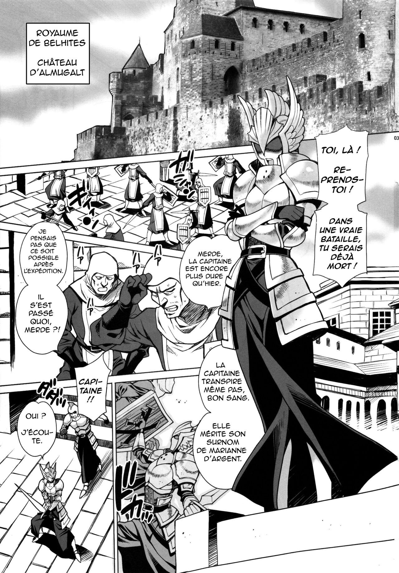 Yukiyanagi no Hon 37 Buta to Onnakishi - Lady knight in love with Orc page 3 full