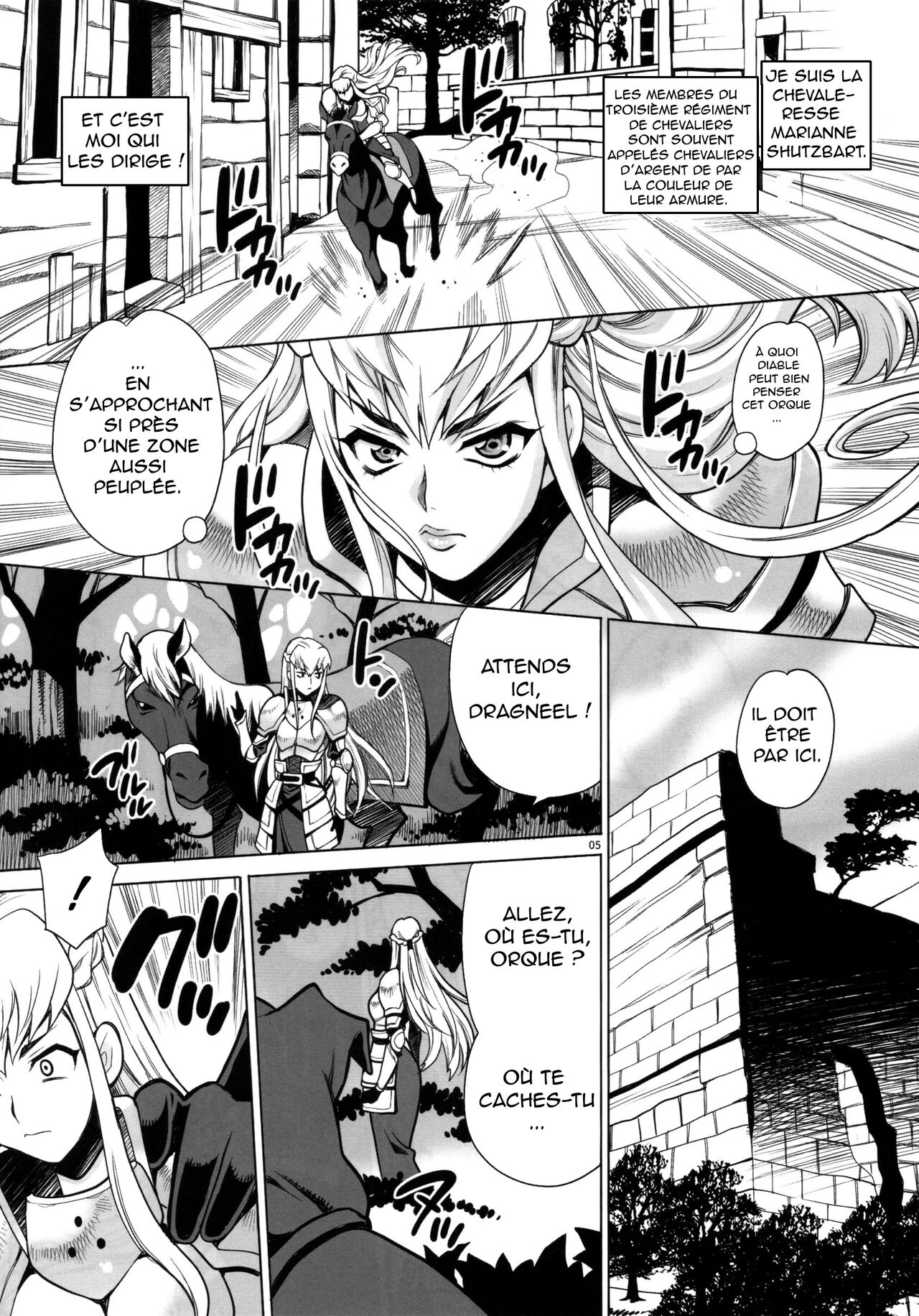 Yukiyanagi no Hon 37 Buta to Onnakishi - Lady knight in love with Orc page 5 full