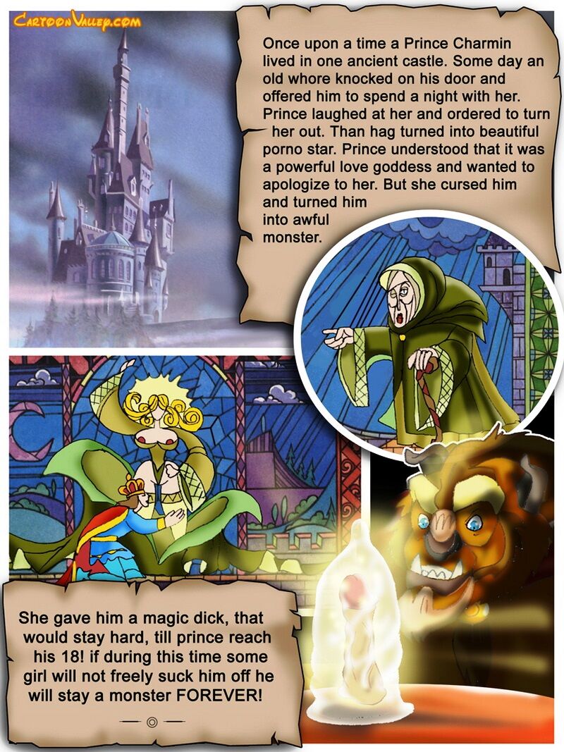 Cartoon Valley - Beauty and the Beast page 1 full