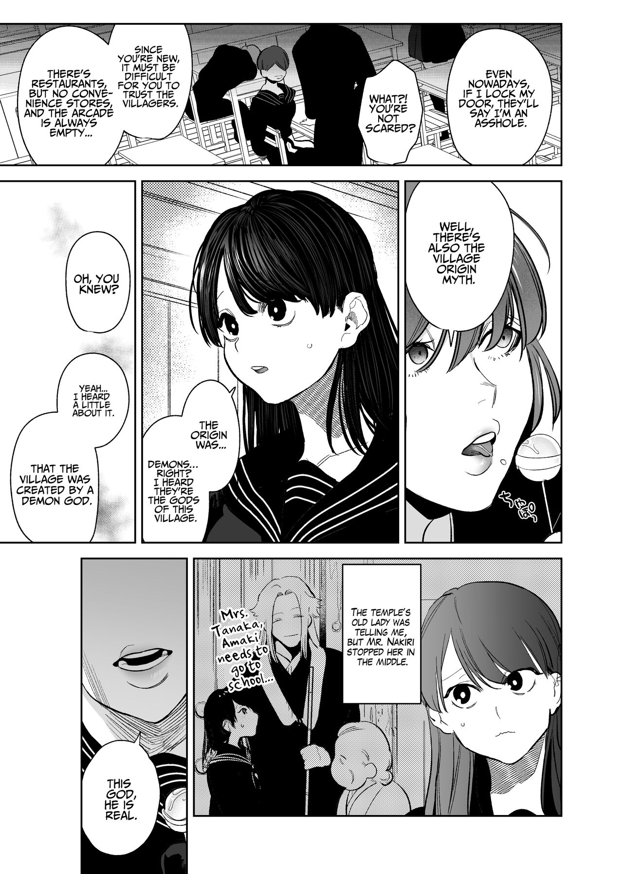 The Demon Gods' Village ~Descendants of Gods x Sacrificial Girl~ page 9 full