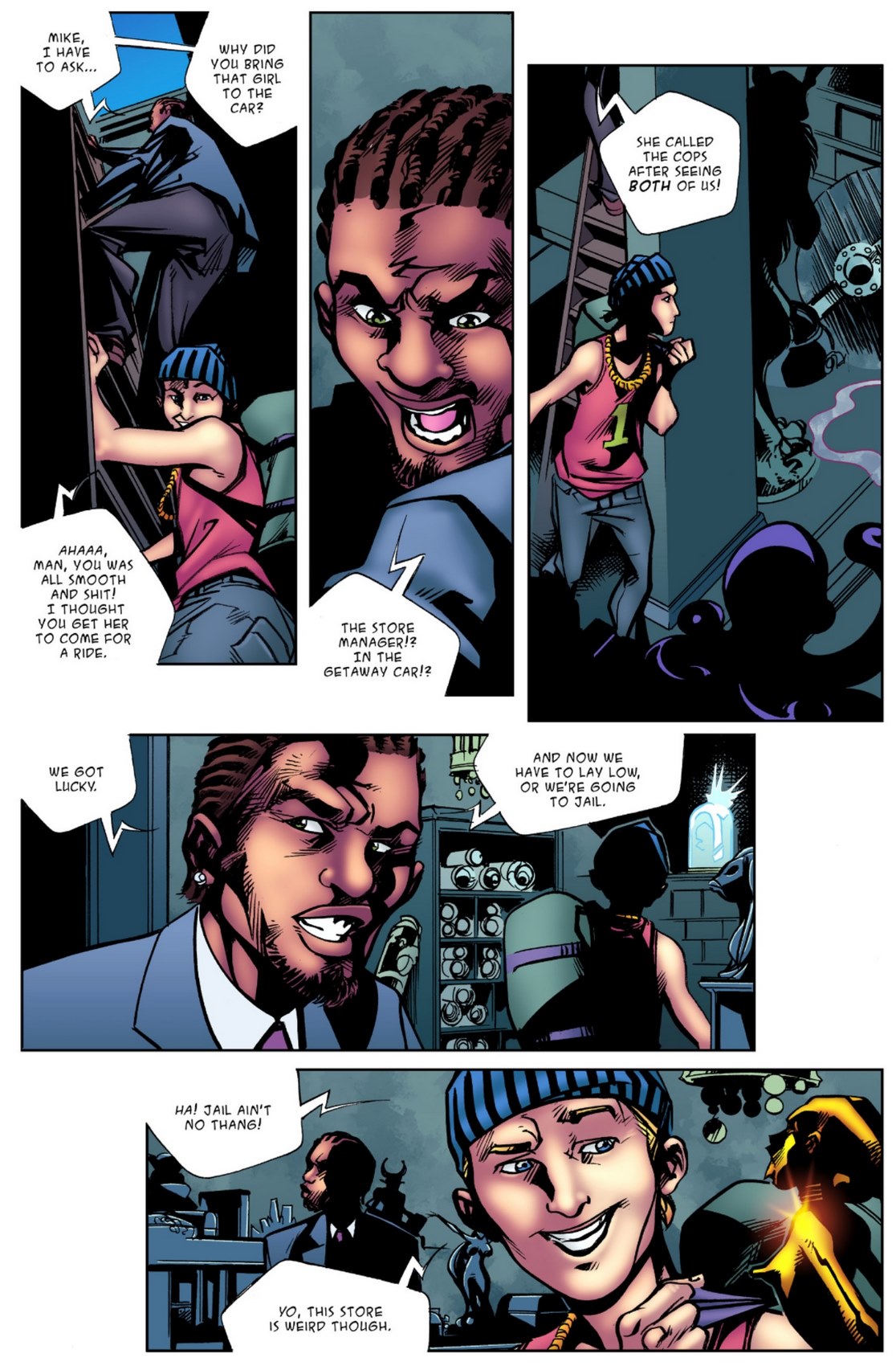 Botcomics - Spells R Us: Stolen Reflections  by xCuervos , Peter Logan , Eros Studio page 4 full