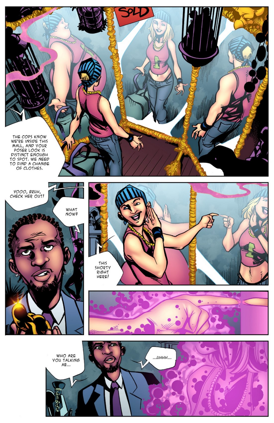 Botcomics - Spells R Us: Stolen Reflections  by xCuervos , Peter Logan , Eros Studio page 5 full