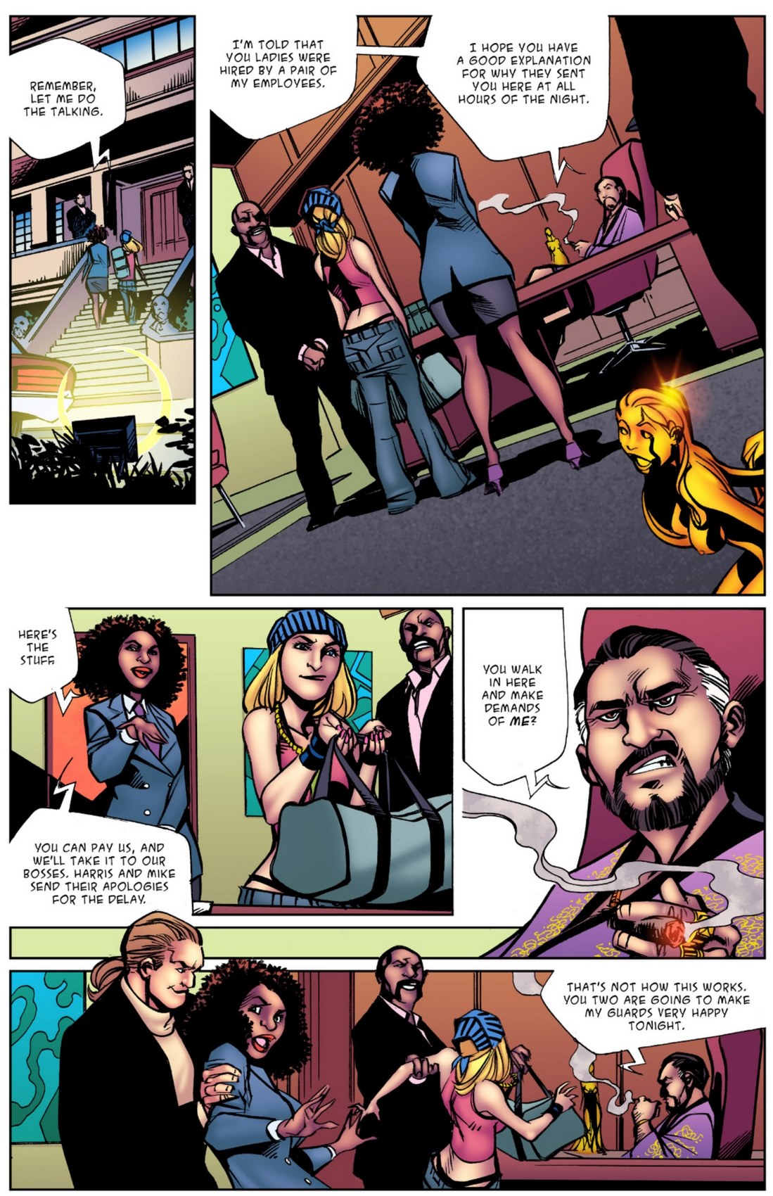 Botcomics - Spells R Us: Stolen Reflections  by xCuervos , Peter Logan , Eros Studio page 9 full