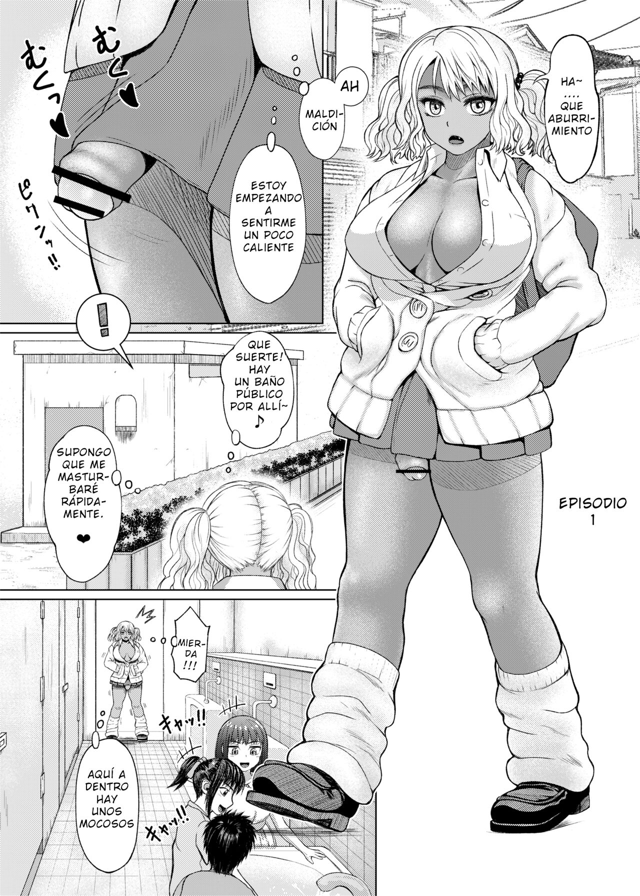 Futanari Bitch Gal wa Suki desu ka? Ch. 1 page 3 full
