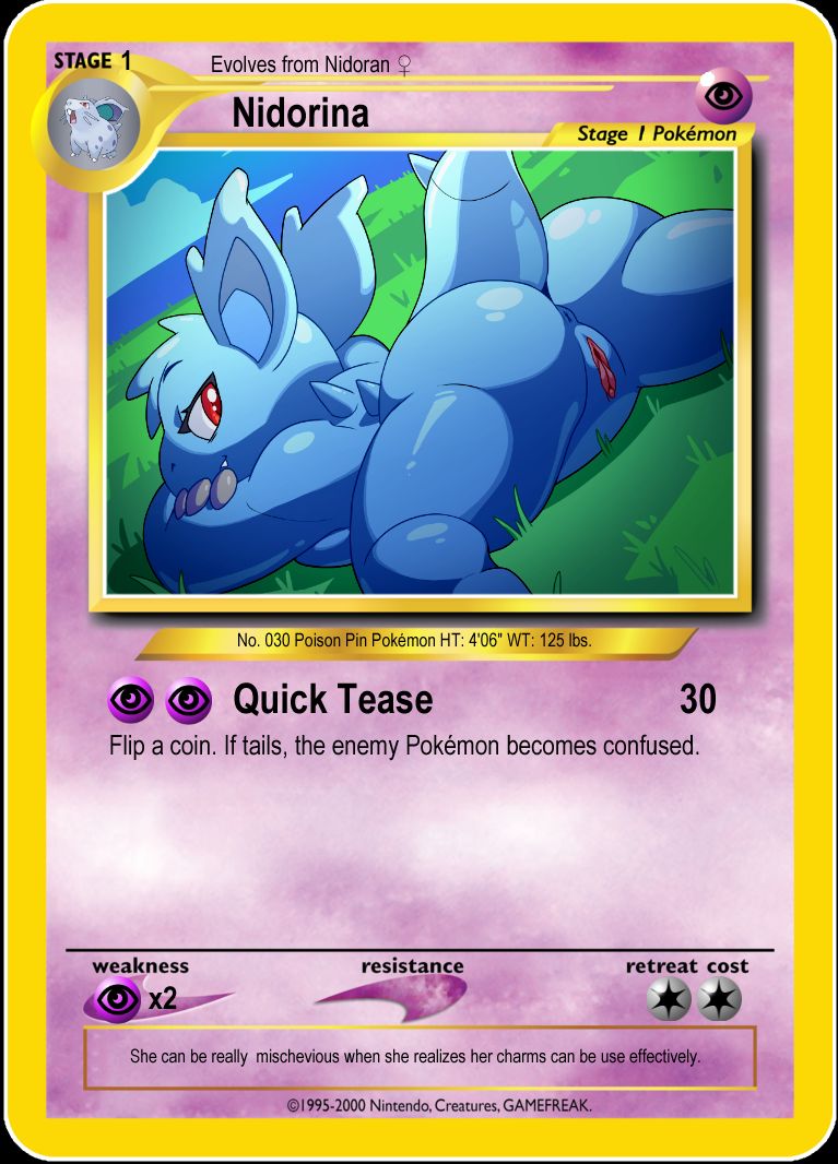 Pokemon Card Binder page 9 full