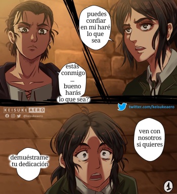  Eren x Pieck  cover