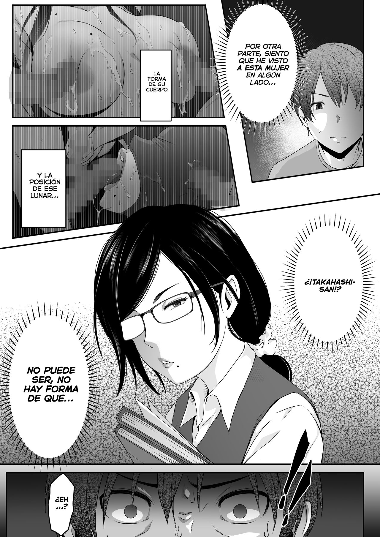 Mujer Lasciva~ La Seria y Tetona Contadora, Takahashi-san, me hizo Desarrollar el Hábito de un Gran Masoquista~ page 9 full
