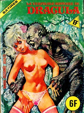 PFA - Elvifrance - Satires #9 La véritable histoire de Dracula cover