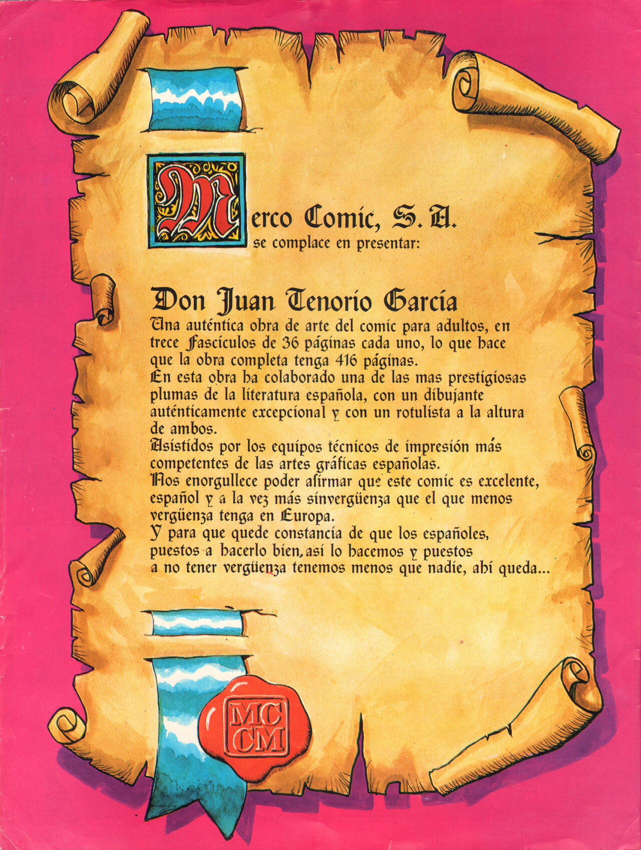 Don Juan Tenorio García #1 page 2 full