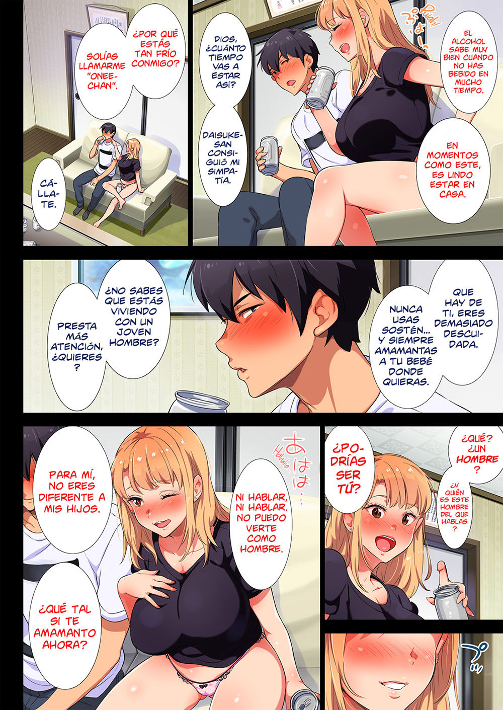 Ane wa Yanmama Junyuuchuu in Jikka page 8 full