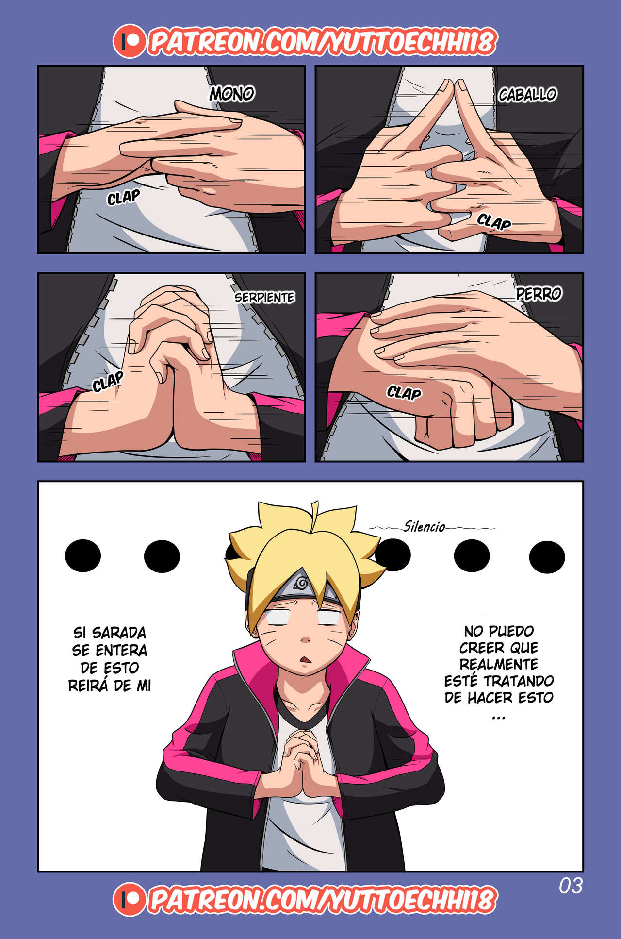 Boruto Erotic Adventure page 4 full