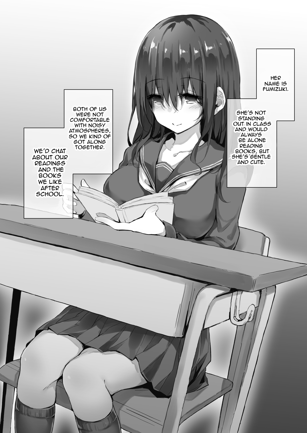 Ki ni Natteru Jimi Kawaii Onnanoko page 1 full