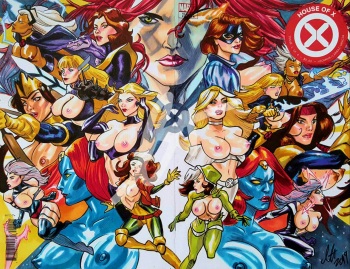 Marvel Lewd Covers cover