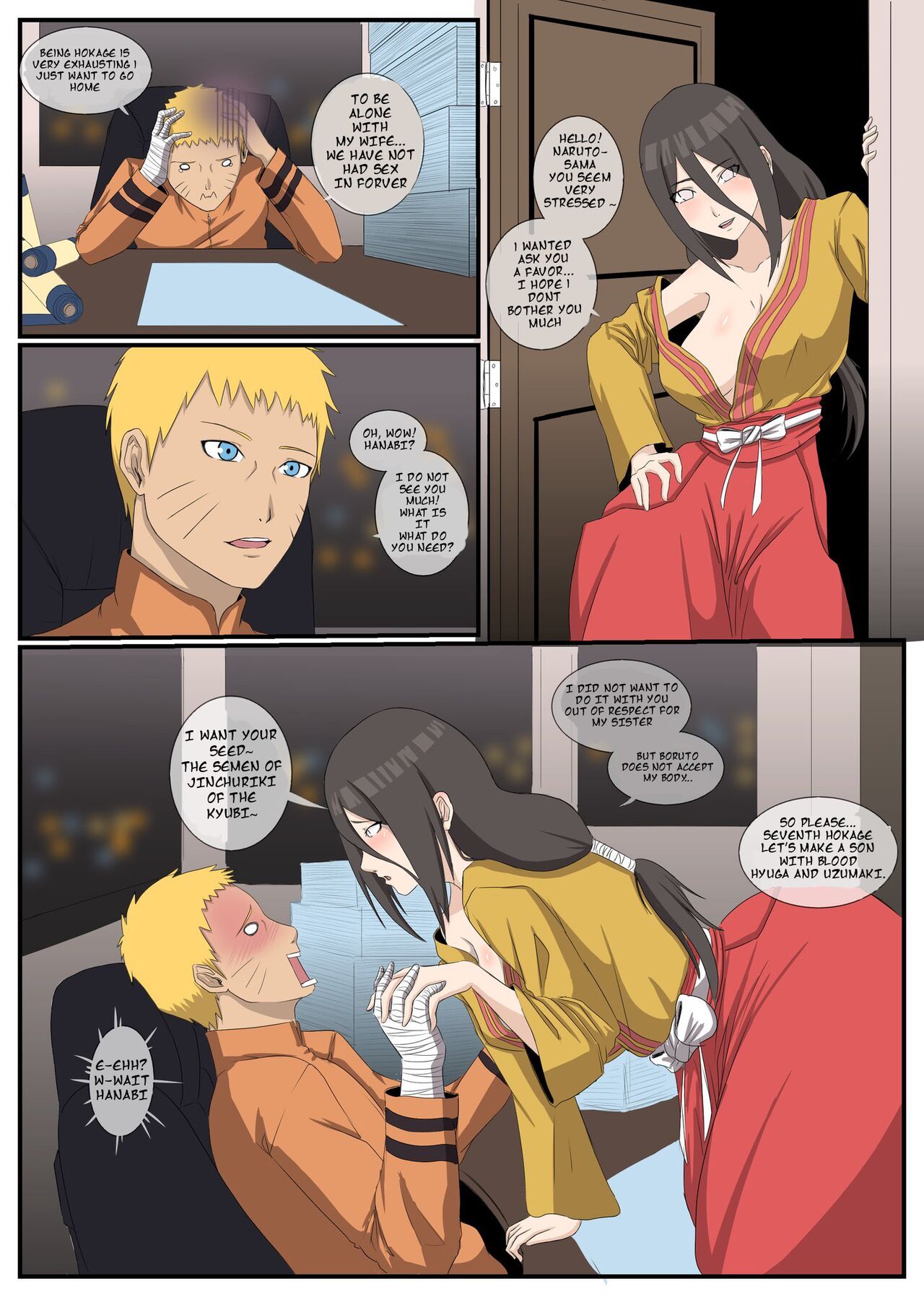 Hanabi’s Secret Request page 2 full