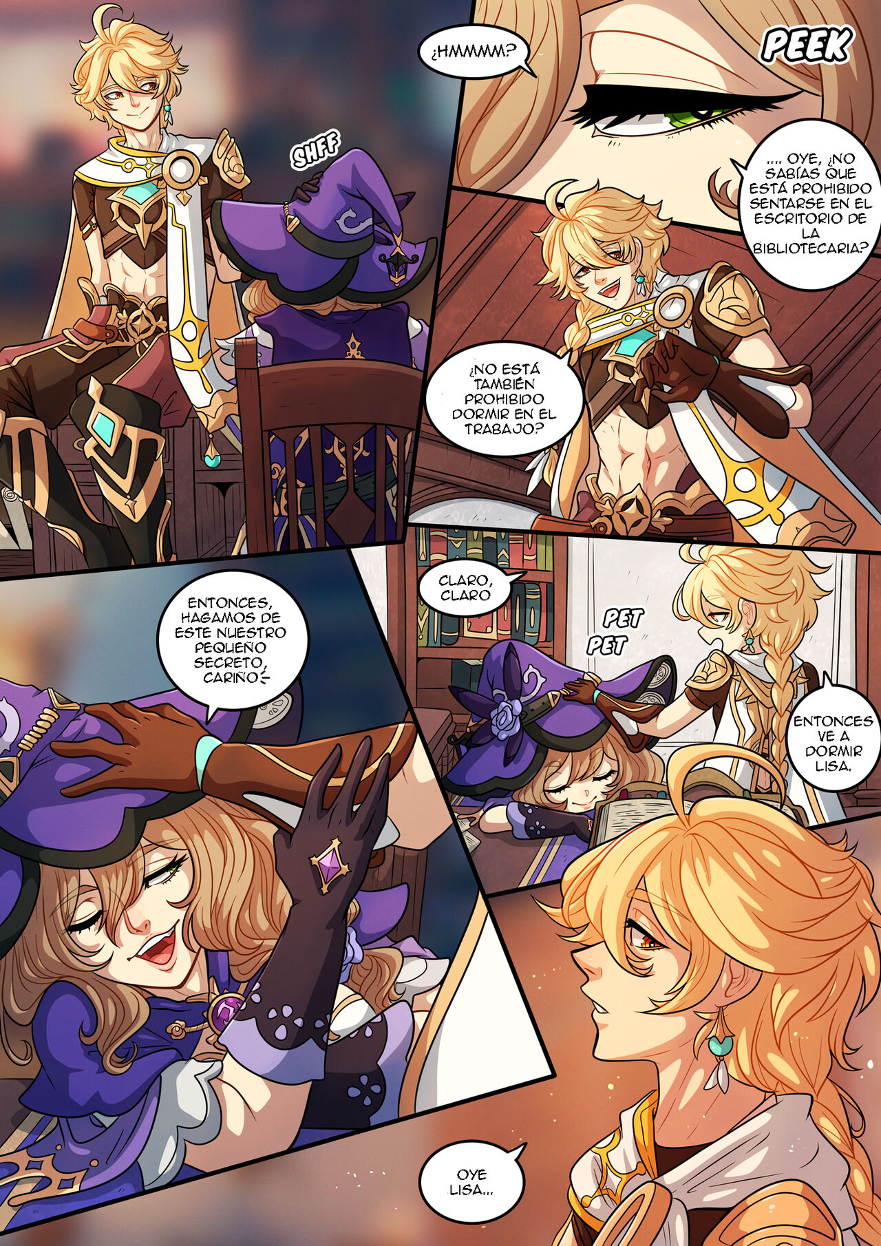 The Traveler's Guide to Teyvat's Heart - Lisa page 6 full