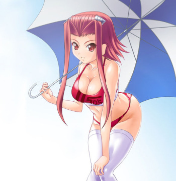 Anime girls in bikinis 2 cover