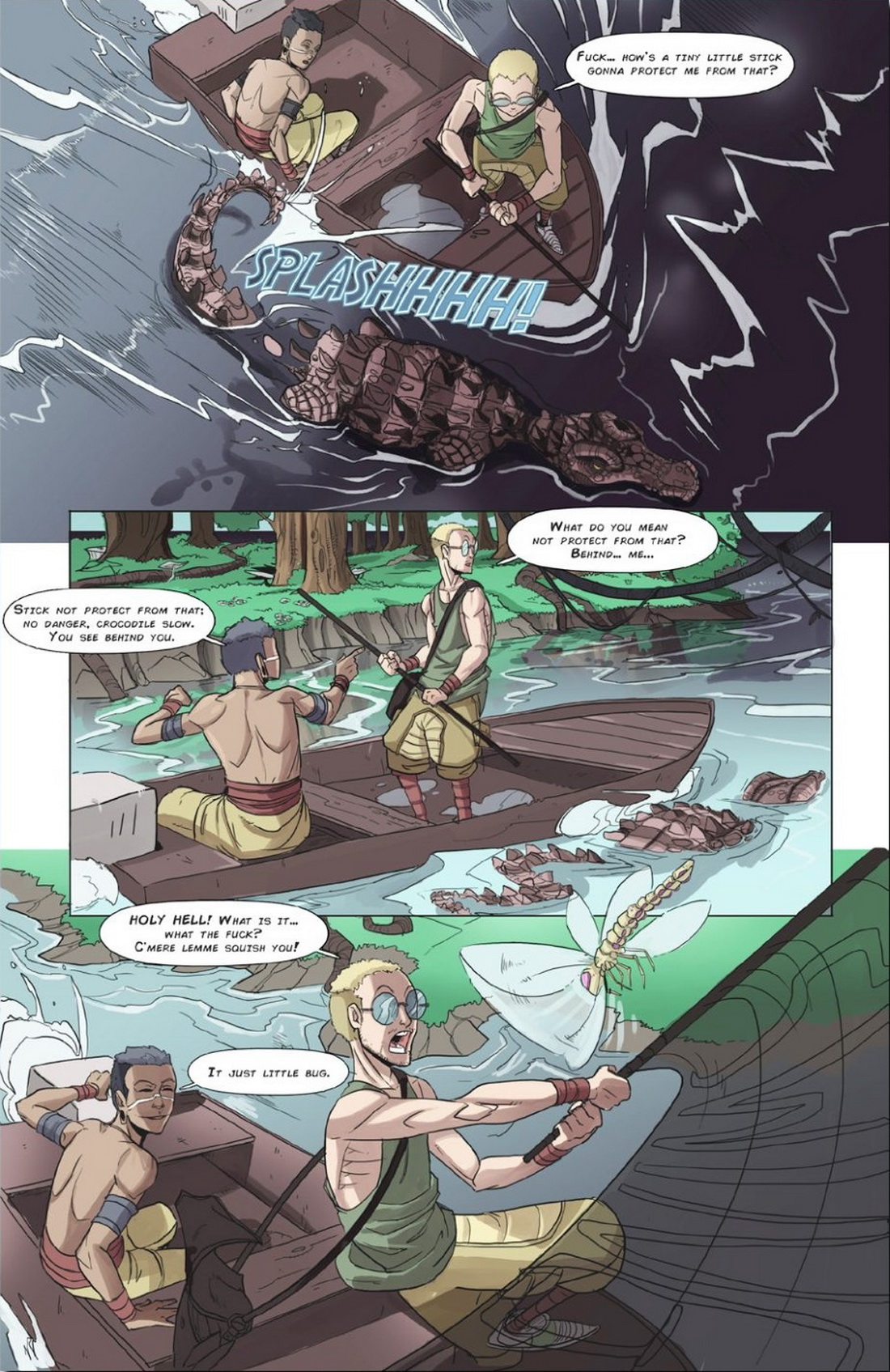 BotComics - One Size Fits All page 8 full