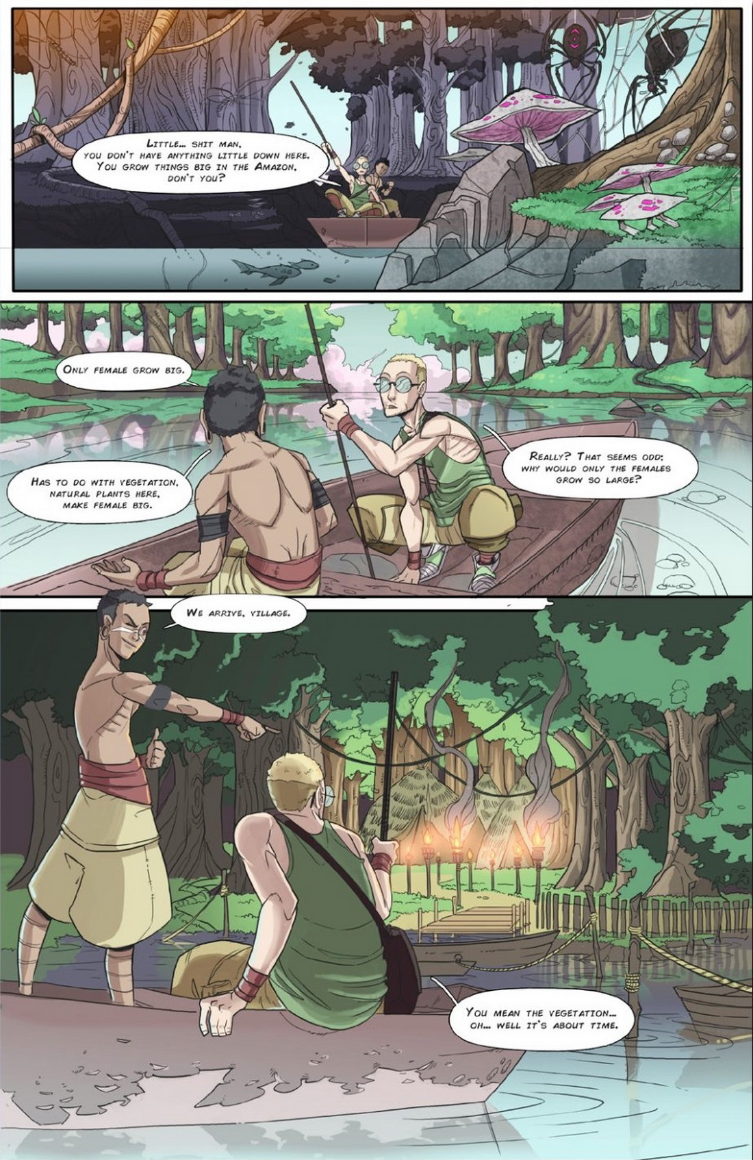 BotComics - One Size Fits All page 9 full